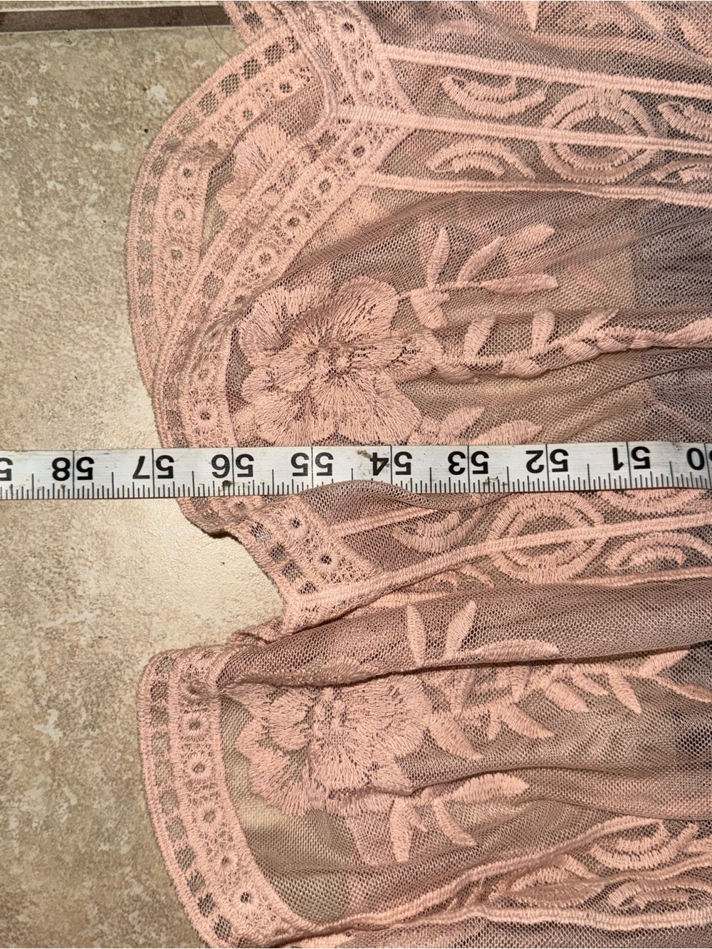 Wishlist Sheer Embroidered Maxi Dress Large - Picture 6 of 8